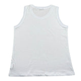 Mousse Canotta Tinta Unita con Stampa per Bambino NINJASURFF BIANCO MOUSSE 