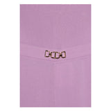 Twinset Tuta Intera Tinta Unita con Logo per Bambina 251GJ3QW1X LILLA TWINSET 