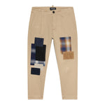 BALMAIN pantalone tinta unita cn toppe Beige per Bambino DQ1182 BEIGE DSQUARED2 