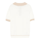 Eleventy Polo Mezza Manica Tinta Unita per Bambino EW9P01 PANNA ELEVENTY 