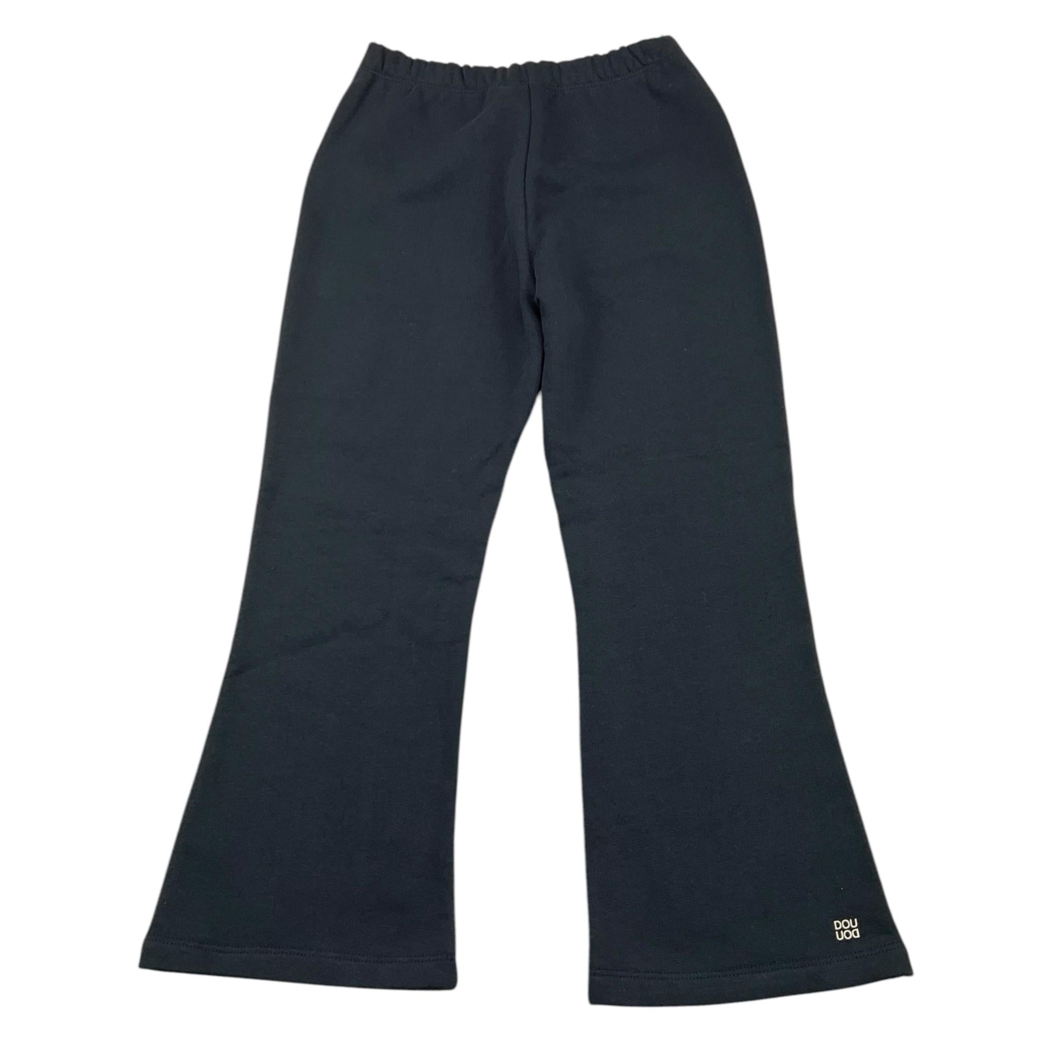 DOU DOU pantalone tuta modello zampa tinta unita Blu per Bambina DV6A11X BLU DOU DOU 