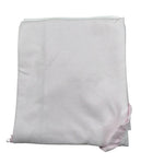 La Stupenderia Coperta tinta unita con Applicazioni Rosa per Neonata TBC050 ROSA LA STUPENDERIA 