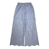 Liu Jo Einfarbige Palazzo-Hose Puderblau Für Mädchen