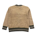 JECKERSON cardigan tinta unita con profili in contrasto Beige per Bambino JB4280 BEIGE JECKERSON 