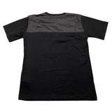 YES LONDON t-shirt girocoll tinta unita con logo Nero per Bambino JR2105 NERO YES LONDON 