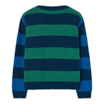 BOBOLI maglia bicolore con fantasia a righe Verde per Bambino 509105 VERDE BOBOLI 