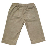 Trussardi Pantalone Tinta Unita con Elastico In Vita per Neonato TIP2606PA BEIGE TRUSSARDI 