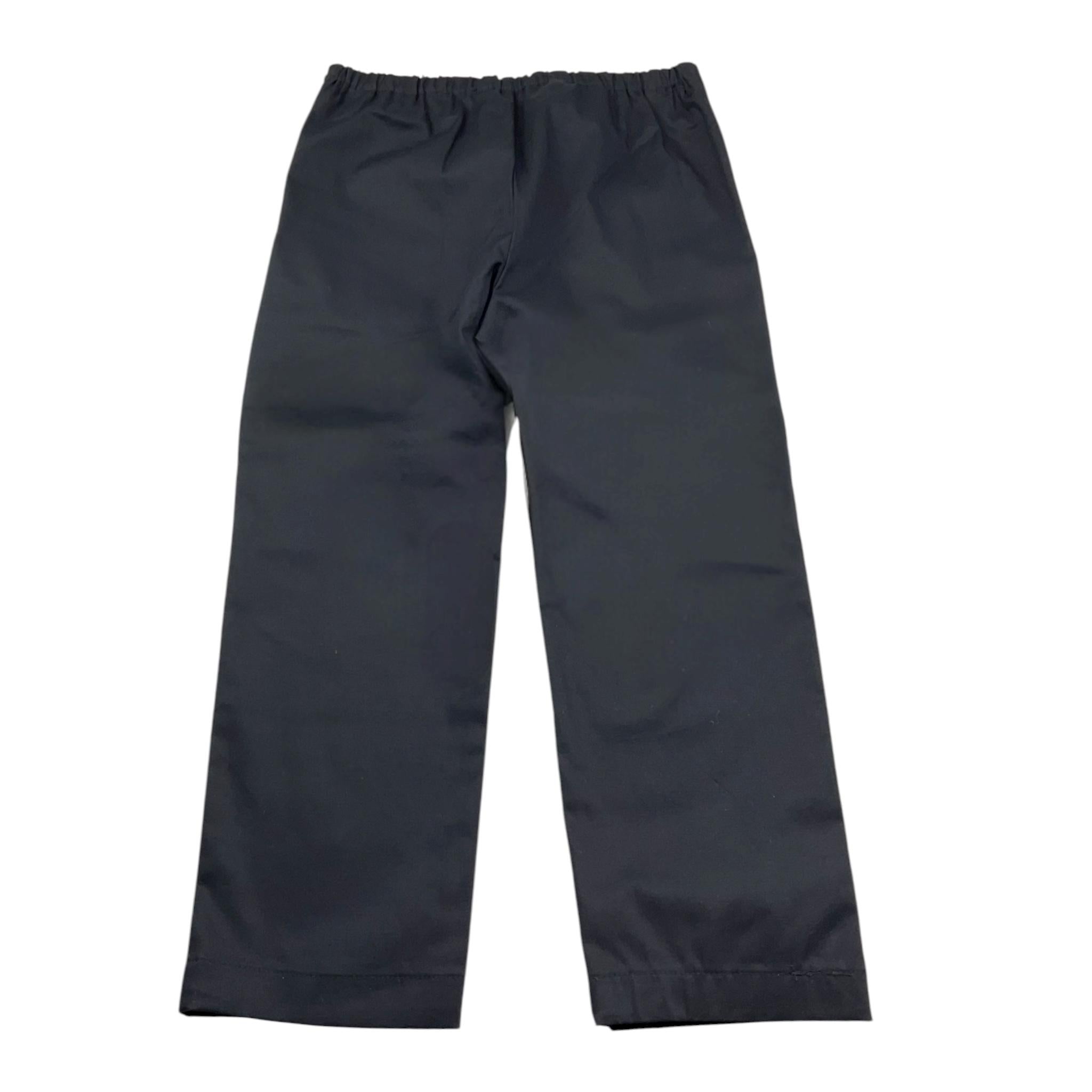 Met Pantalone Tinta Unita con Elastico In Vita per Bambina ME170 NERO MET 