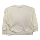 CECYLE felpa chiusa girocollo tinta unita con brillantini Panna per Bambina BY1859 PANNA CECYLE 