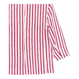 Dou Dou Giacca Tinta Unita con Fantasia A Righe per Bambina DW2P34X BIANCO DOU DOU 