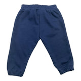 Please Schlichte Hose mit elastischem Bund in Blau für Neugeborene
