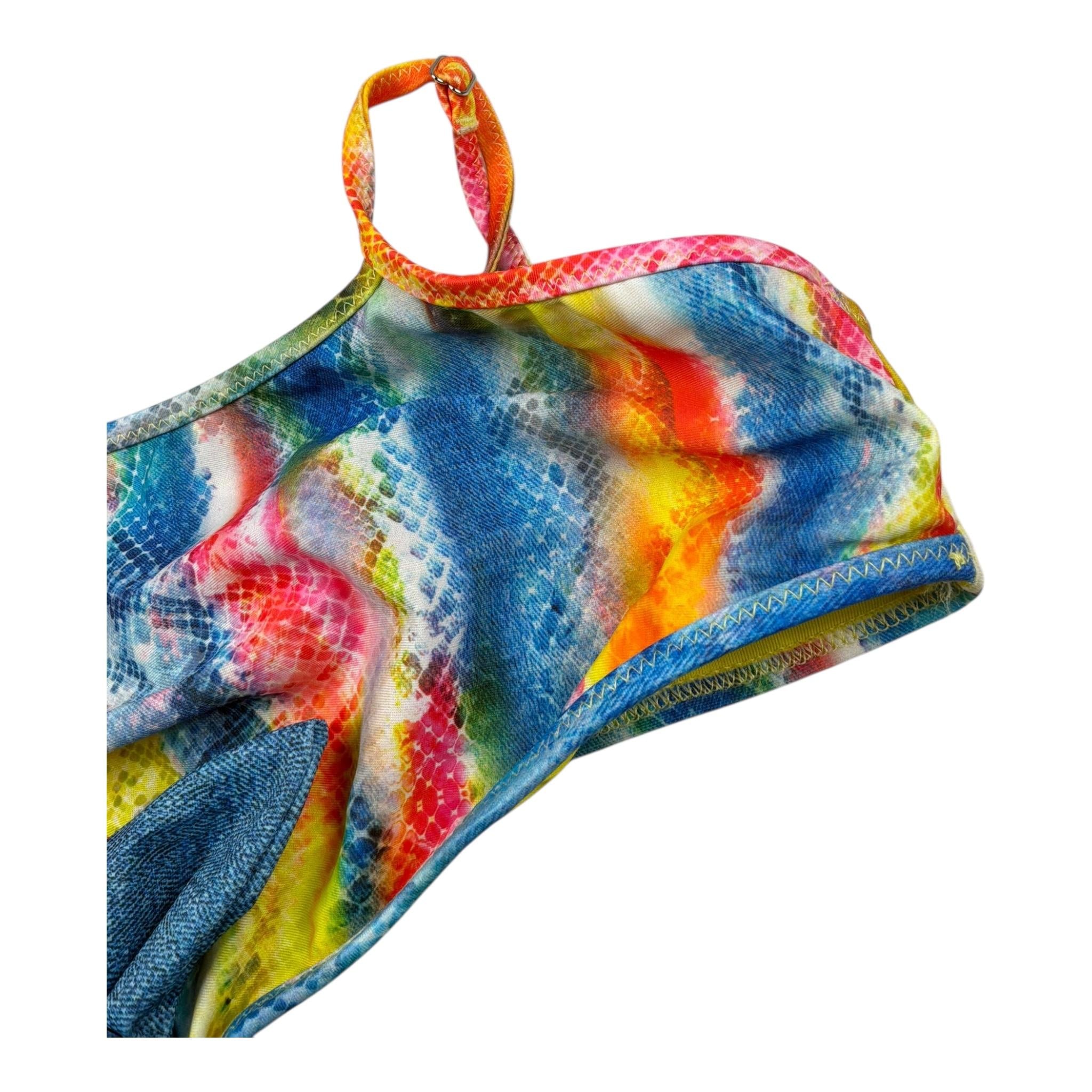 4Giveness Costume Intero con Fantasia per Bambina 125GBWIN5369 BLU 4GIVENESS 