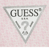 Guess T-Shirt Girocollo Tinta Unita con Stampa per Bambina K5RI15K6YW ROSA GUESS 