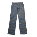 HILL'S pantalone tuta tinta unita con fantasia a quadri Grigio per Bambino PAN0378 GRIGIO HILL'S 