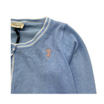 Trussardi Coprispalle Tinta Unita con Logo per Neonata TIP26126CD AZZURRO TRUSSARDI 