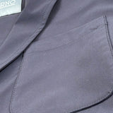 Herno Giacca Tinta Unita con Bottoni per Bambino GA00001 BLU HERNO 