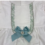 Valentina Bebes 2-teiliges Set Shirt-Höschen Weiß für Mädchen