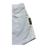Just Cavalli Short Tinta Unita con Girovita Regolabile per Bambina JGP26044SH BIANCO JUST CAVALLI 