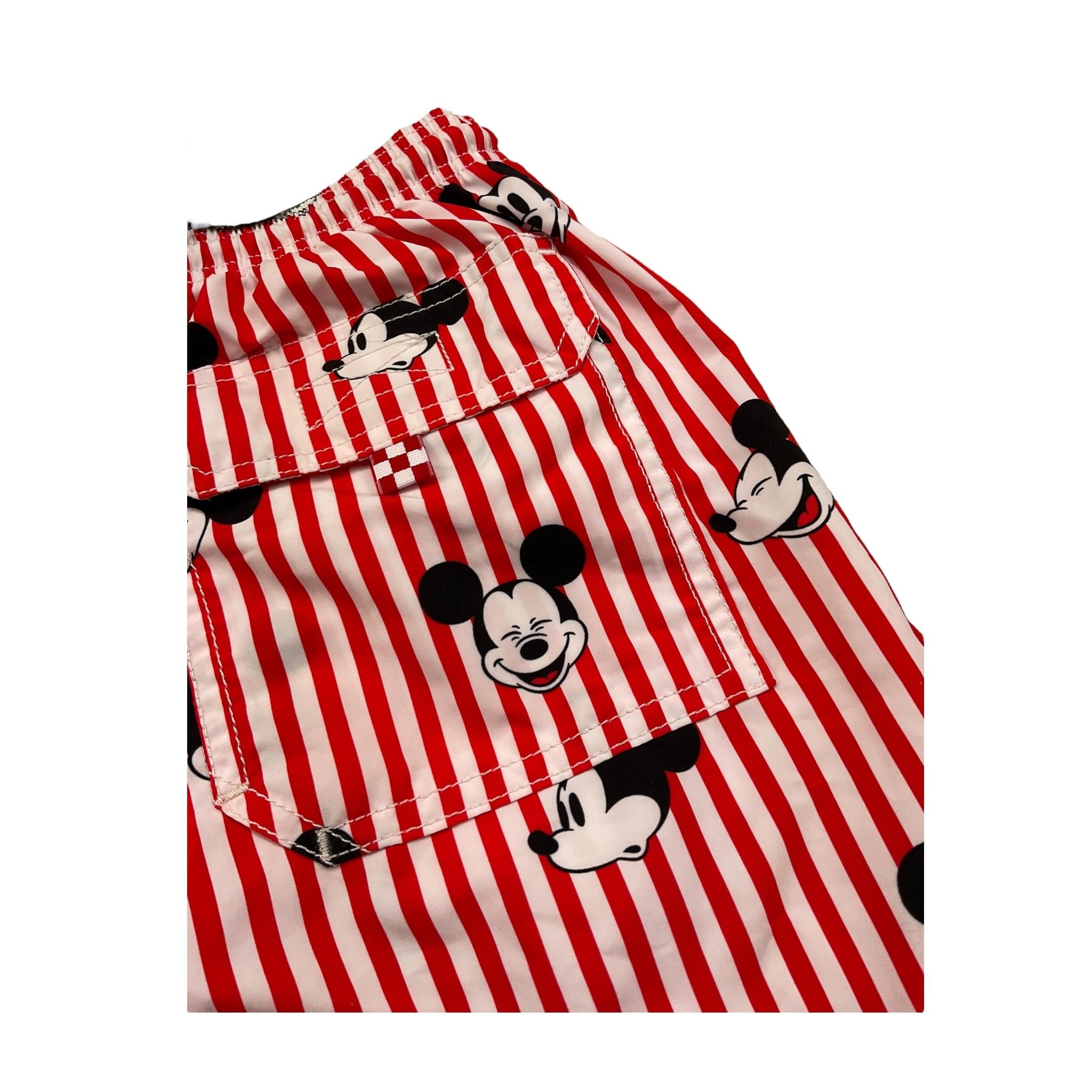 Saint Barth Costume Fantasia A Righe con Topolino per Bambino JEA000102 BIANCO/ROSSO SAINT BARTH 