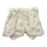 Dou Dou Kurze, einfarbige Hose mit Tafori-Creme für Neugeborene
