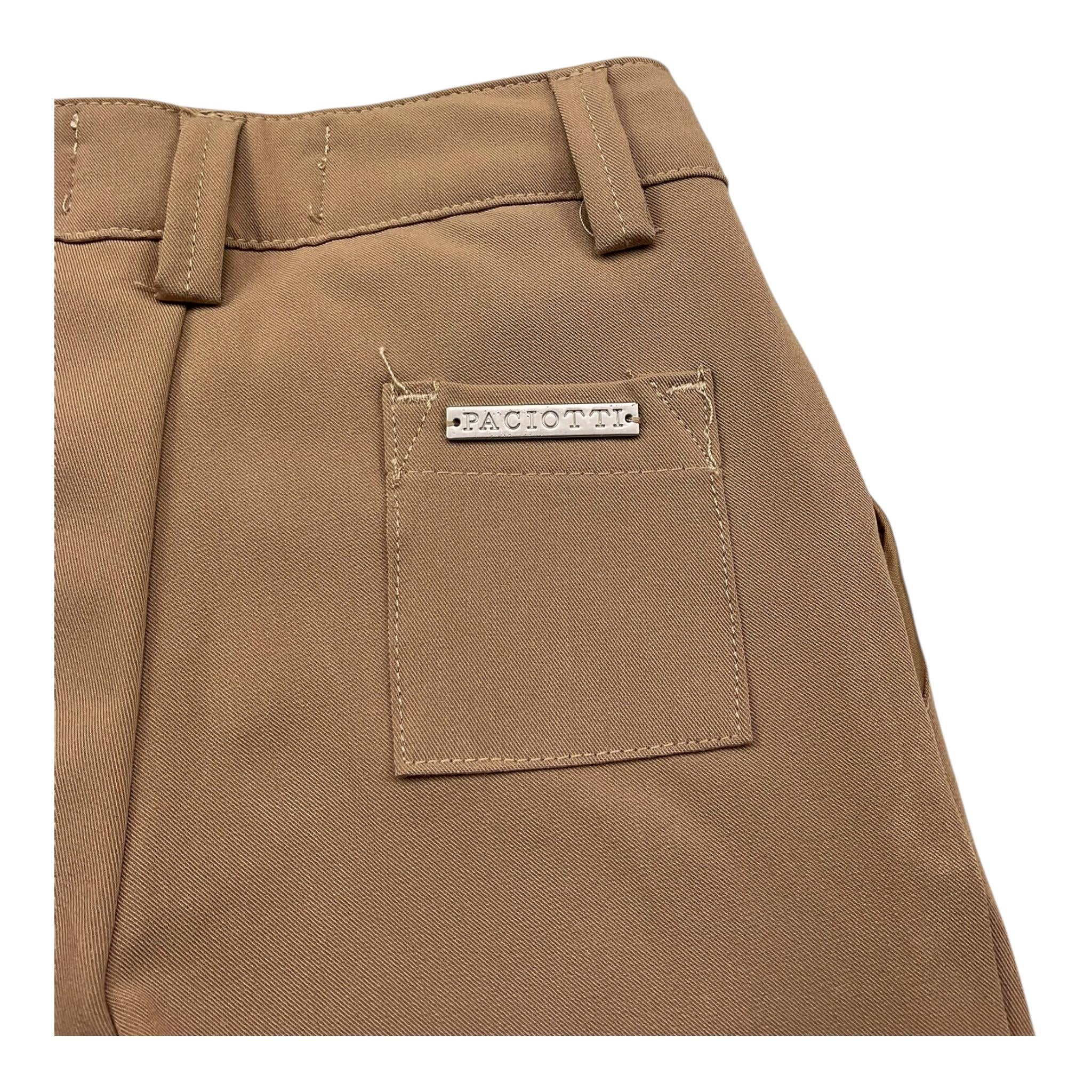 Cesare Paciotti Pantalone Tinta Unita con Girovita Regolabile per Neonato PTP5155B BISCOTTO CESARE PACIOTTI 