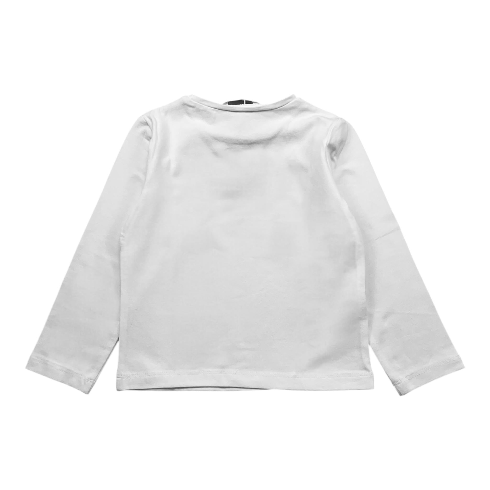 MAYORAL shirt gircollo tinta unita con stampa Bianco per Neonata 178N BIANCO MAYORAL 