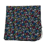 MOSCHINO coperta tinta unita con stampa Blu per Neonato MOB00F BLU MOSCHINO 