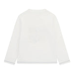 GUESS shirt girocollo tinta unita con stampa Bianco per Bambino N4YI01K8HM4XXXX BIANC GUESS 