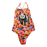 F**K Costume Intero Stampa Fantasia per Bambina FJ25G2I11MKX74 ARANCIONE F**K 