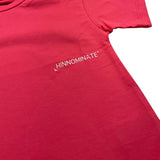 Hinnominate T-Shirt Girocollo Tinta Unita con Logo per Bambina 3646MOO162 CORALLO HINNOMINATE 