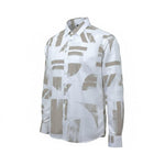 Antony Morato Camicia Tinta Unita con Fantasia Manica Lunga per Bambino MKSL00262X BIANCO ANTONY MORATO 