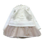 MAYORAL abito tinta unita con tulle Bianco per Neonata 2811 BIANCO MAYORAL 