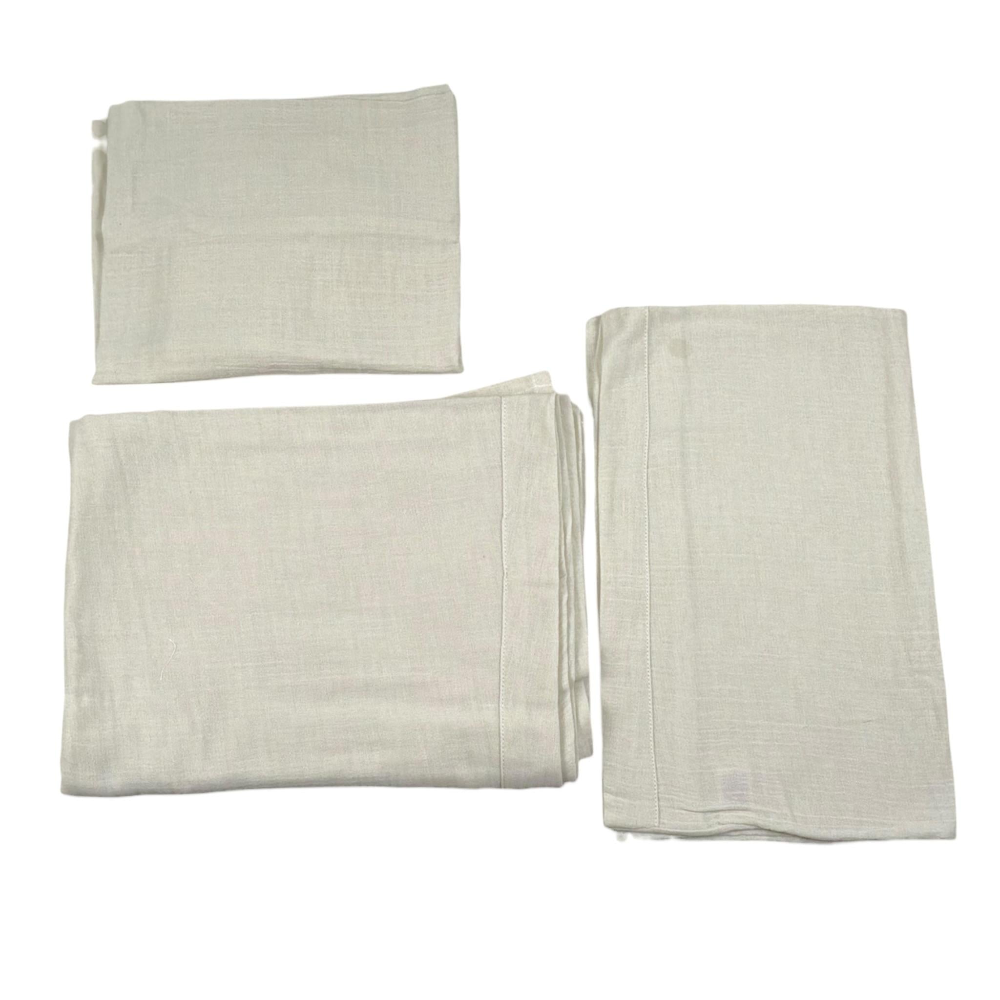 Babyvip Set 3 Lenzuola Tinta Unita per Neonato T7051 BEIGE BABYVIP 