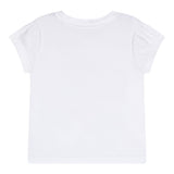 Guess T-Shirt Tinta Unita con Stampa per Neonata K5RI14K6YW4X BIANCO GUESS 