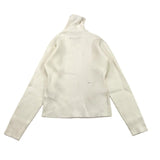 HATE LOVE maglia tinta unita collo alto a costine Bianco per Bambina OJSW00327 BIANCO HATE LOVE 